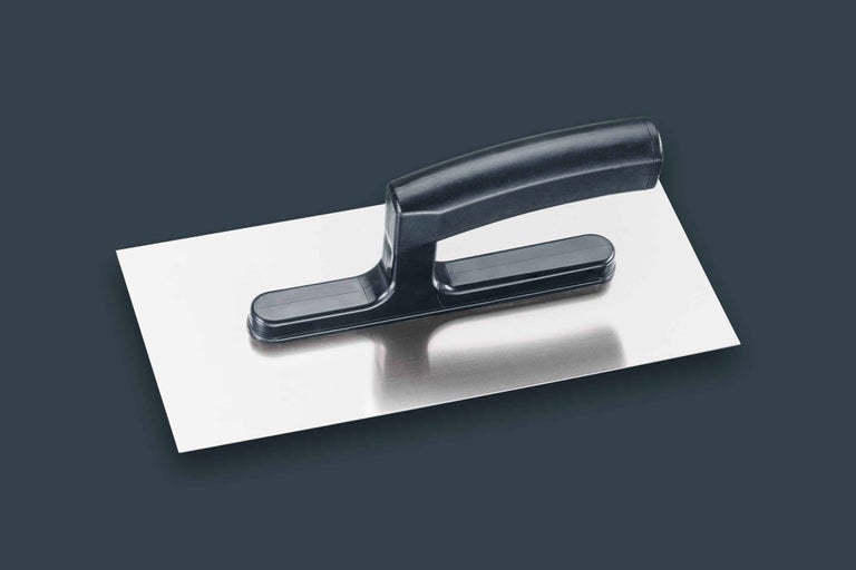 Glättkelle mit Kunststoffgriff