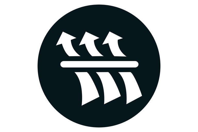 Symbole pour l'aération