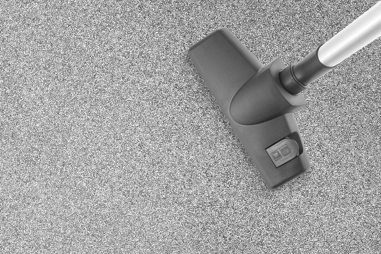 Embout d'aspirateur sur moquette