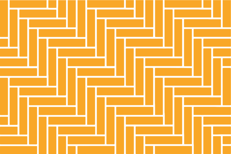 Motif de pavés posés