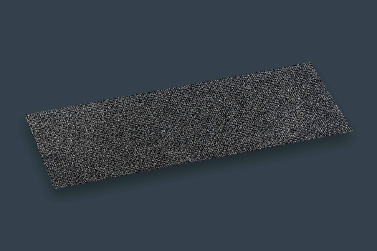 Rechteckige Schmutzfangmatte aus Textil