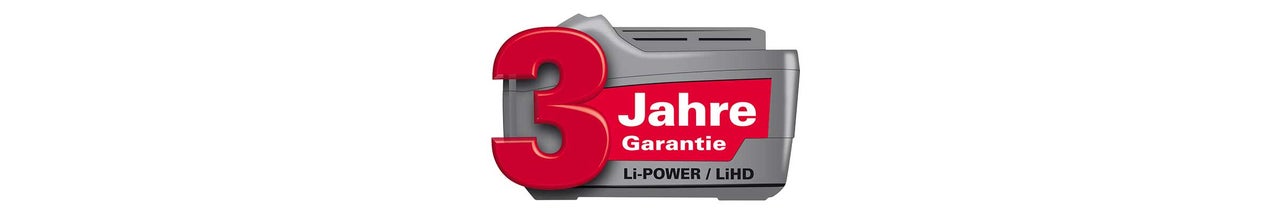 Trois ans de garantie sur les batteries Li-Power et LiHD