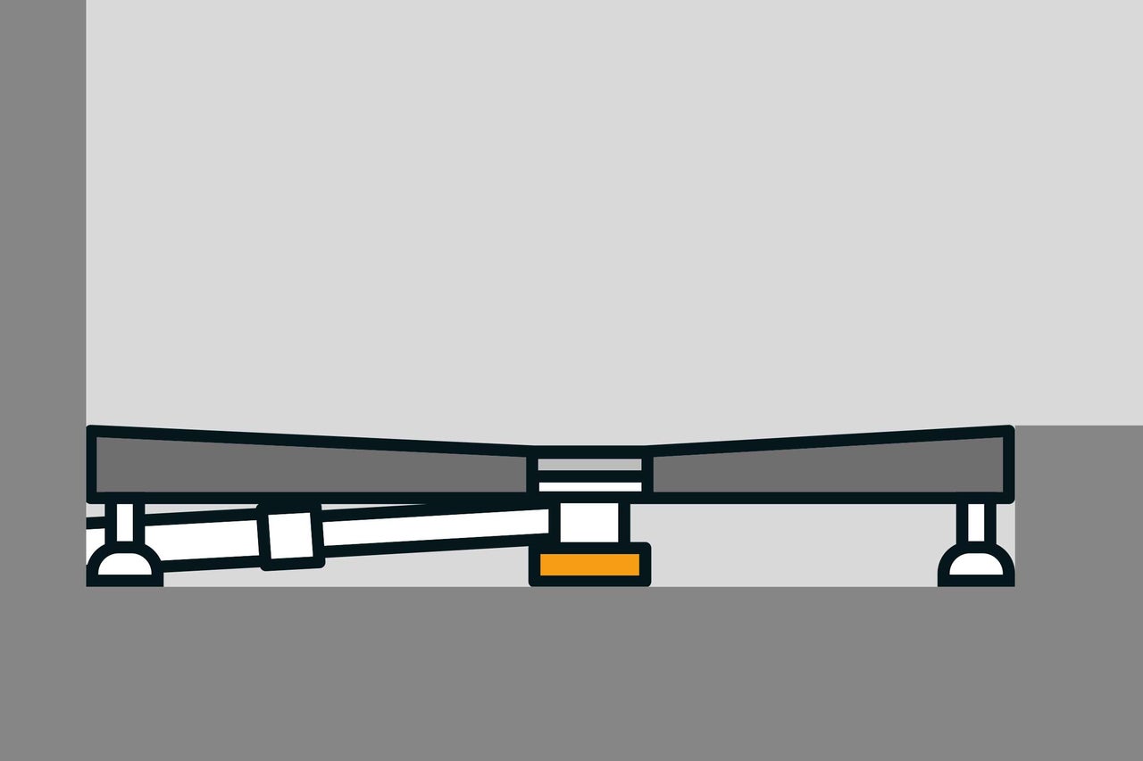 Illustration d'une sous-construction en bois.