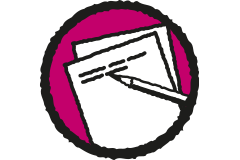 Symbol für Notizen machen
