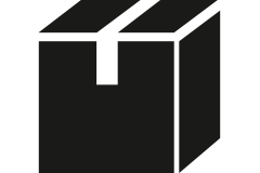 Symbole pour une boîte scellée