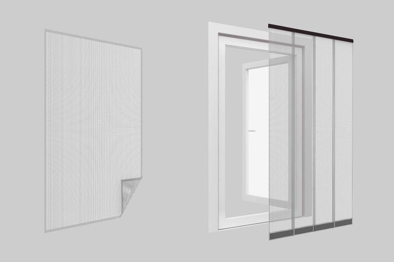 Moustiquaire pour fenêtres et portes