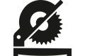 Symbole pour scie à métaux Symbole pour scie à métaux