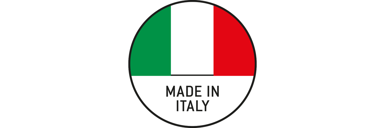 Hergestellt in Italien Siegel