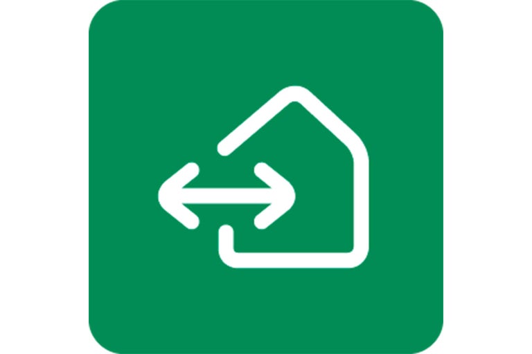 Symbole d'adaptation de la maison