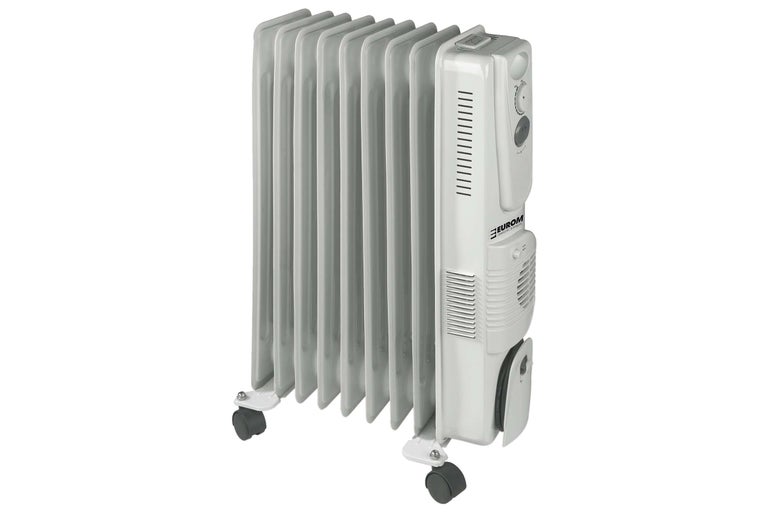 Radiateur à bain d'huile avec roulettes