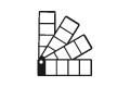 Farbfächer zur Farbauswahl