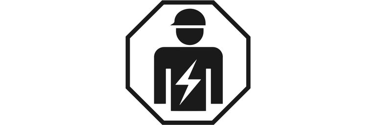Symbol: Warnung vor Stromschlag