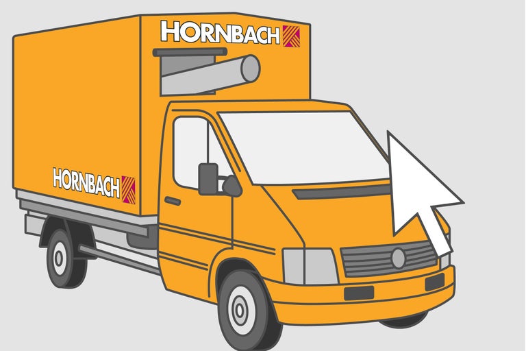 Hornbach Transporter mit Mauszeiger