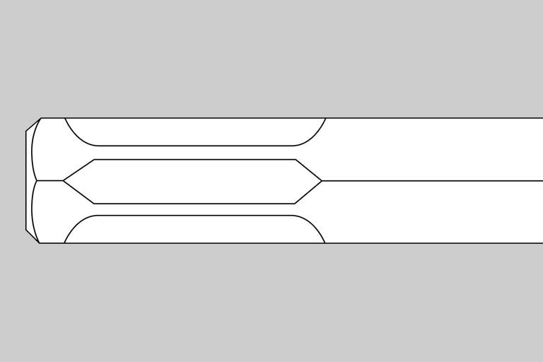 Innenvielzahn Schraubendreher