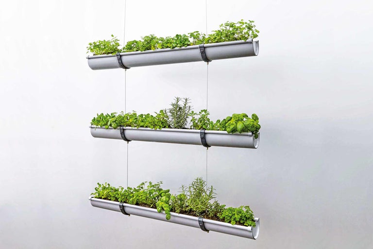Étagère à herbes aromatiques suspendue à trois niveaux pour le jardin