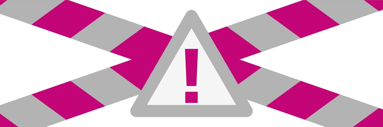 Panneau d'avertissement danger général