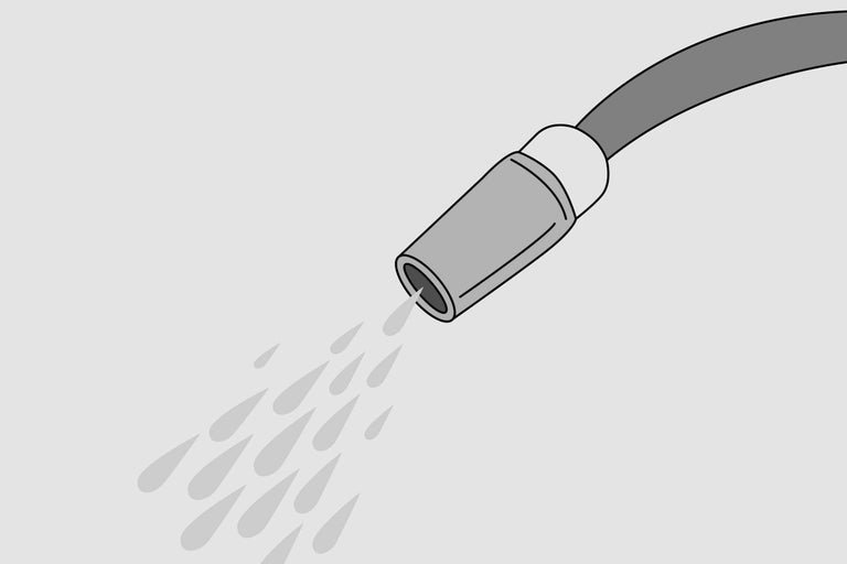 Arroseur de tuyau d'arrosage avec jet d'eau