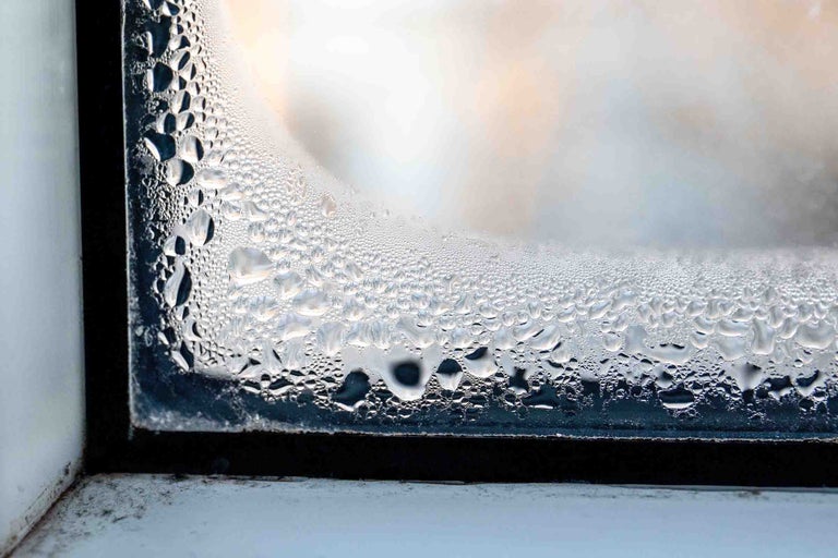 Fenster mit Kondenswasser