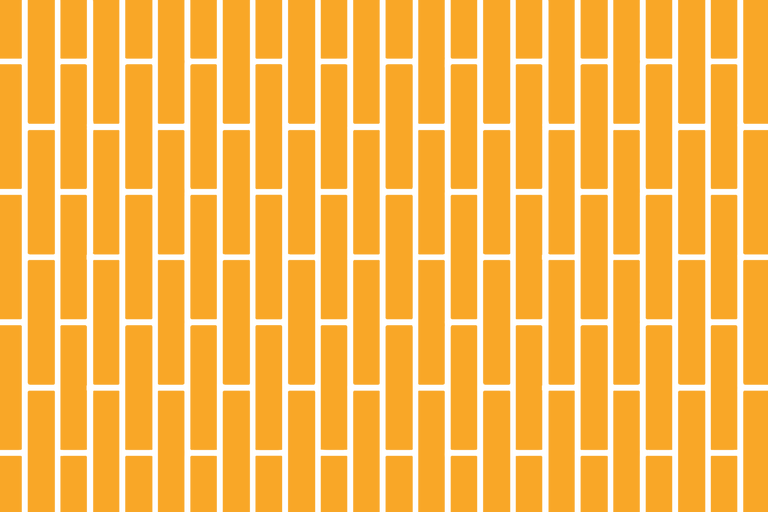 Illustration d'un mur en maçonnerie anglaise.