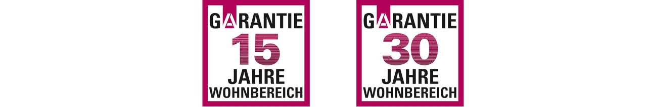 Label de garantie pour 15 ans et 30 ans d'espace de vie