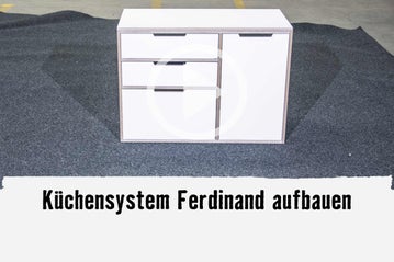 Küchenschrank mit Schubladen und einer Tür