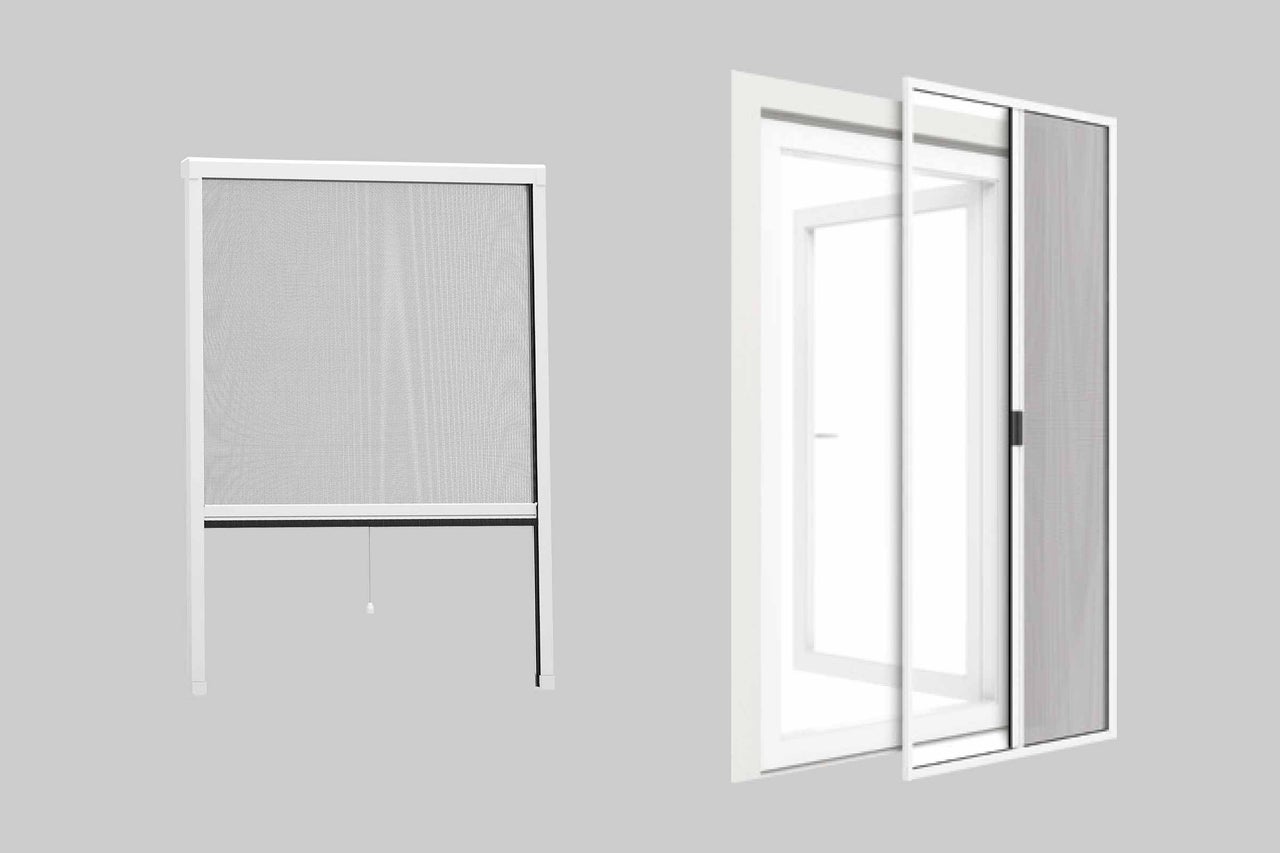 Moustiquaires enroulables et porte coulissante moustiquaire