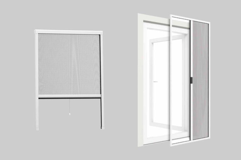 Moustiquaires enroulables et porte coulissante moustiquaire
