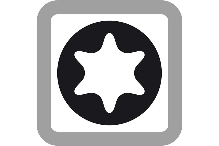 Symbole de vis Torx