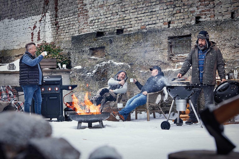 Faire un barbecue d'hiver
