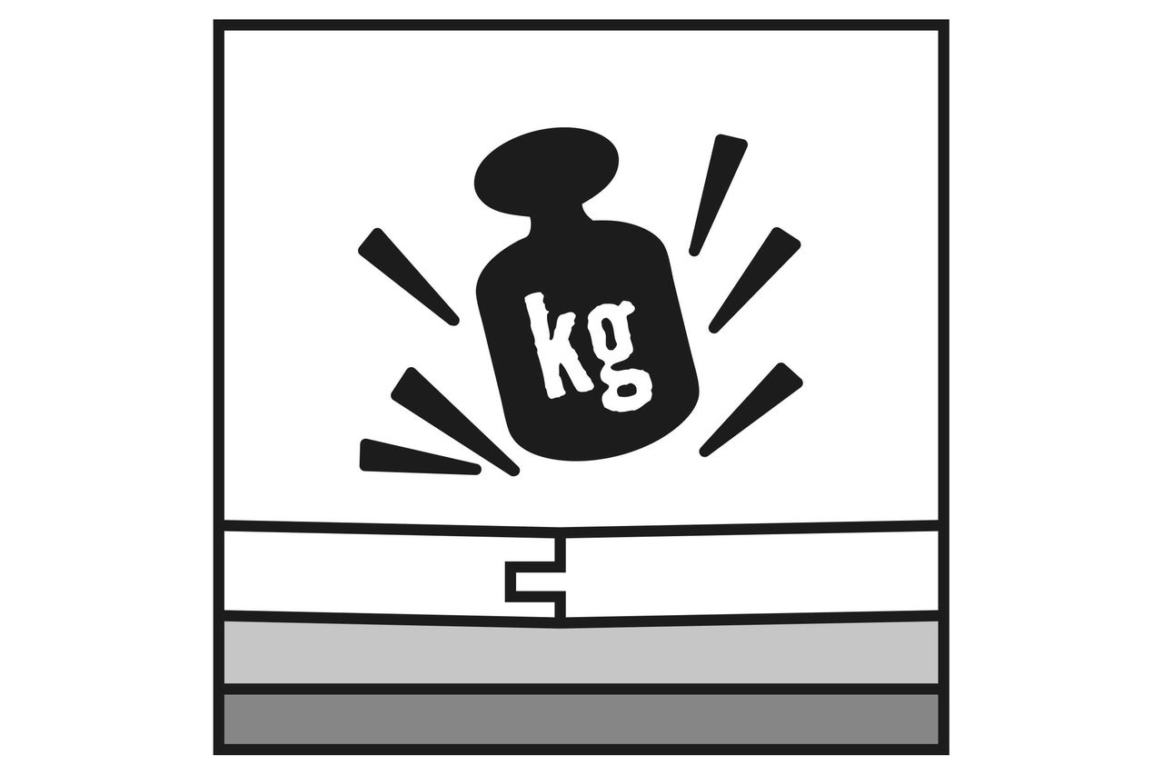 Symbole pour la capacité de charge d'un produit en kilogrammes