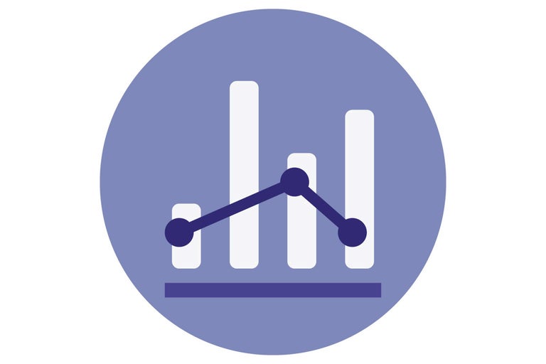 Symbole pour diagramme financier
