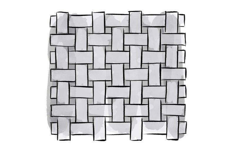 Illustration d'un motif de tresse