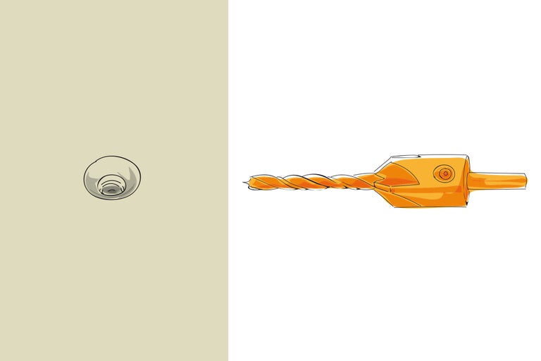 Holzspiralbohrer und Bohrkopf