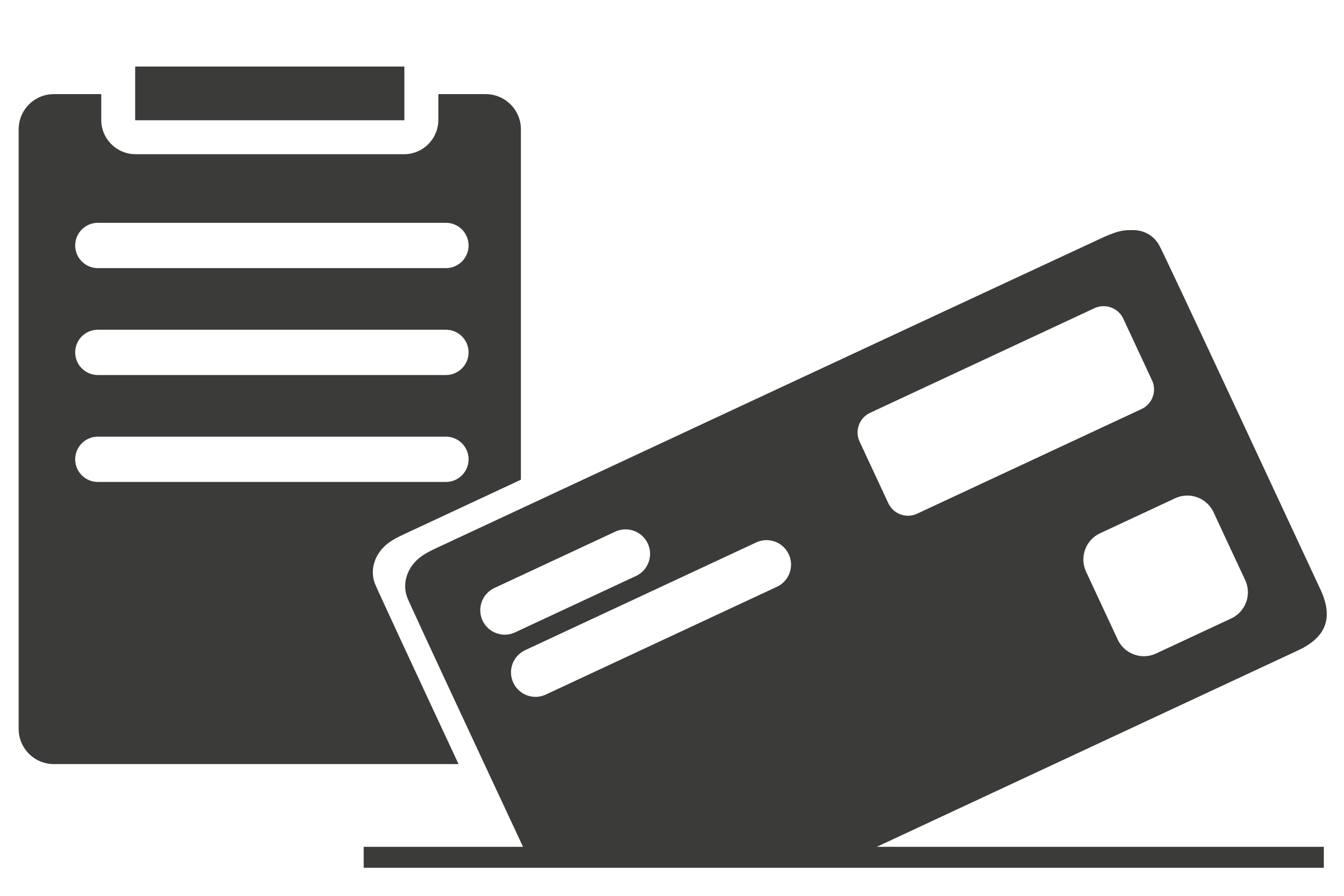 Symbol für Kreditkarte und Dokument