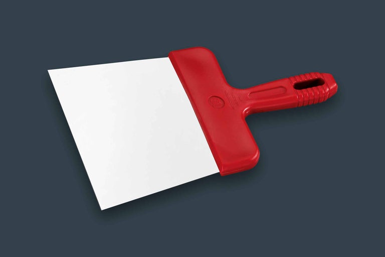 Kunststoff Flächenspachtel mit Griff