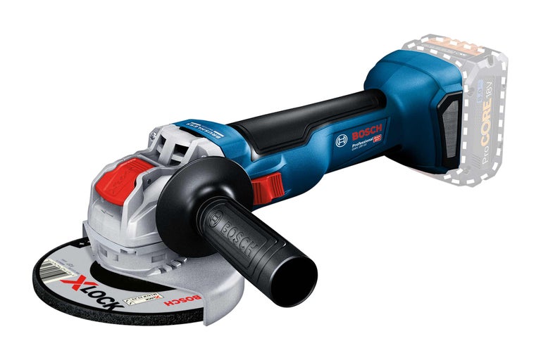 Meuleuse d'angle sans fil Bosch avec système X-Lock