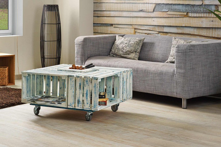Construire soi-même une table basse avec espace de rangement