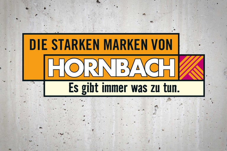 Die starken Marken von Hornbach. Es gibt immer was zu tun.