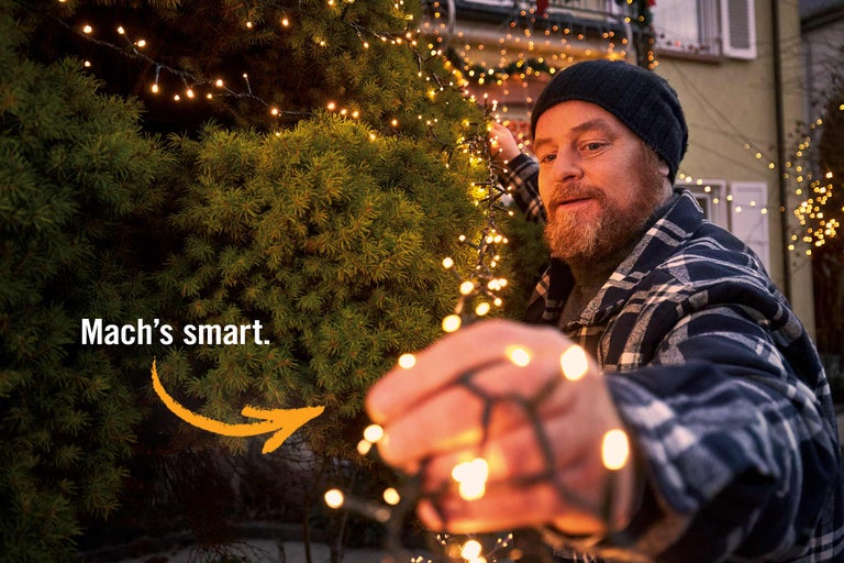 Weihnachtsbeleuchtung: So geht's