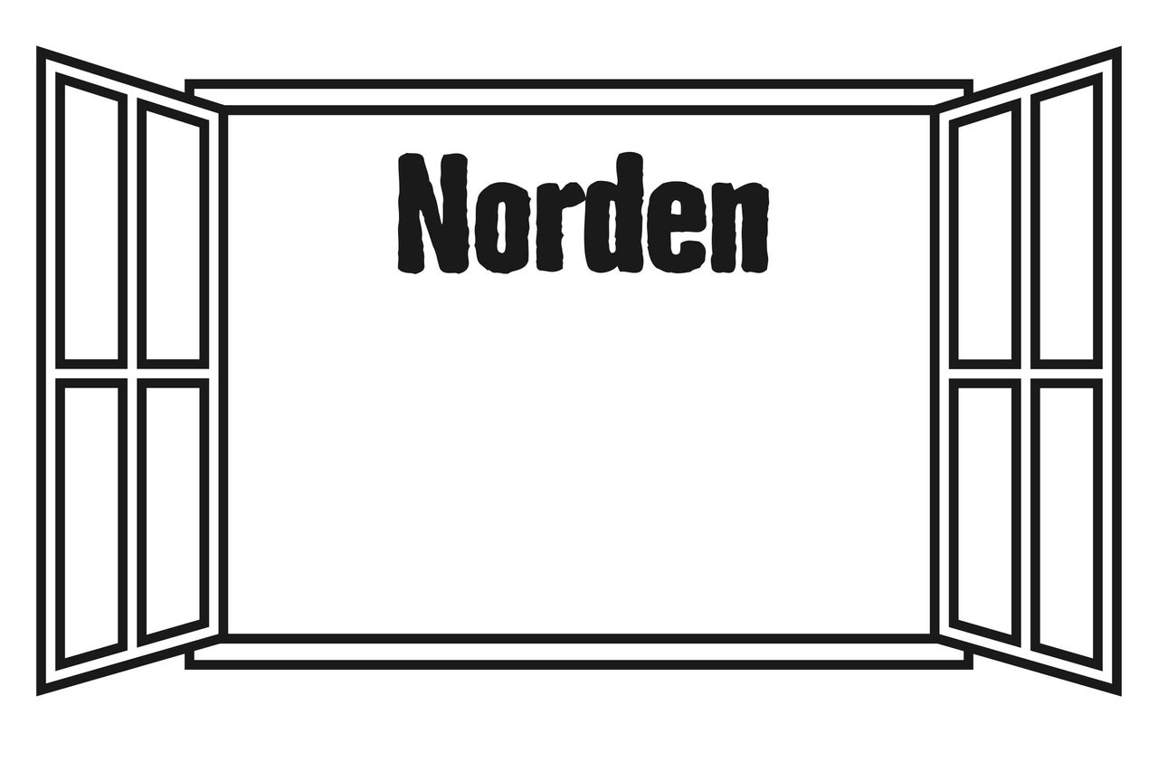 Norden Fenstersymbol