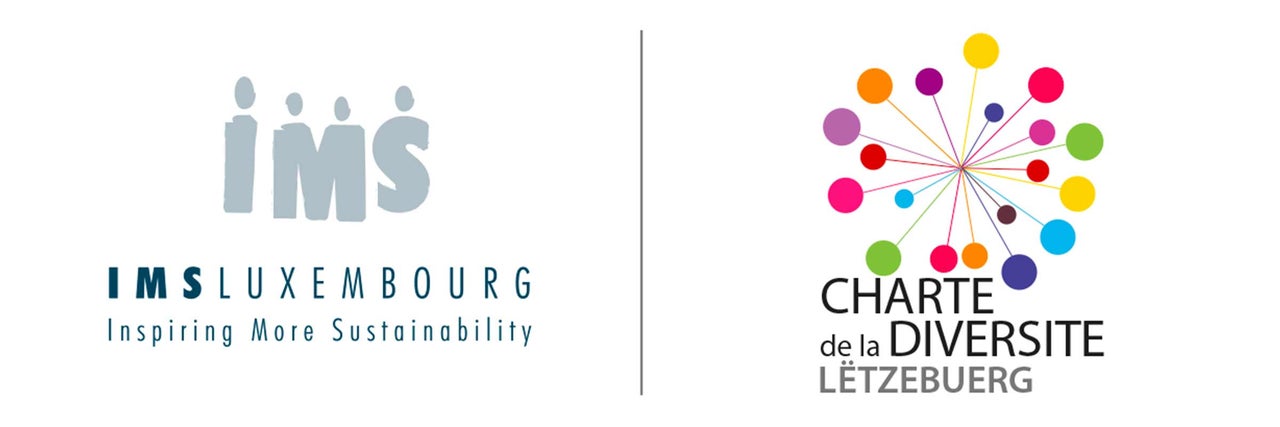 IMS Luxembourg Logo und Charta der Vielfalt Logo