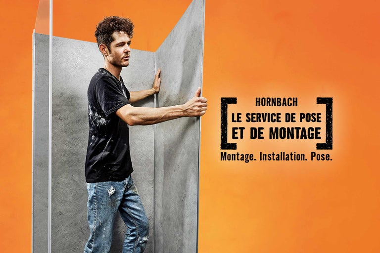 Montage d'une cabine de douche