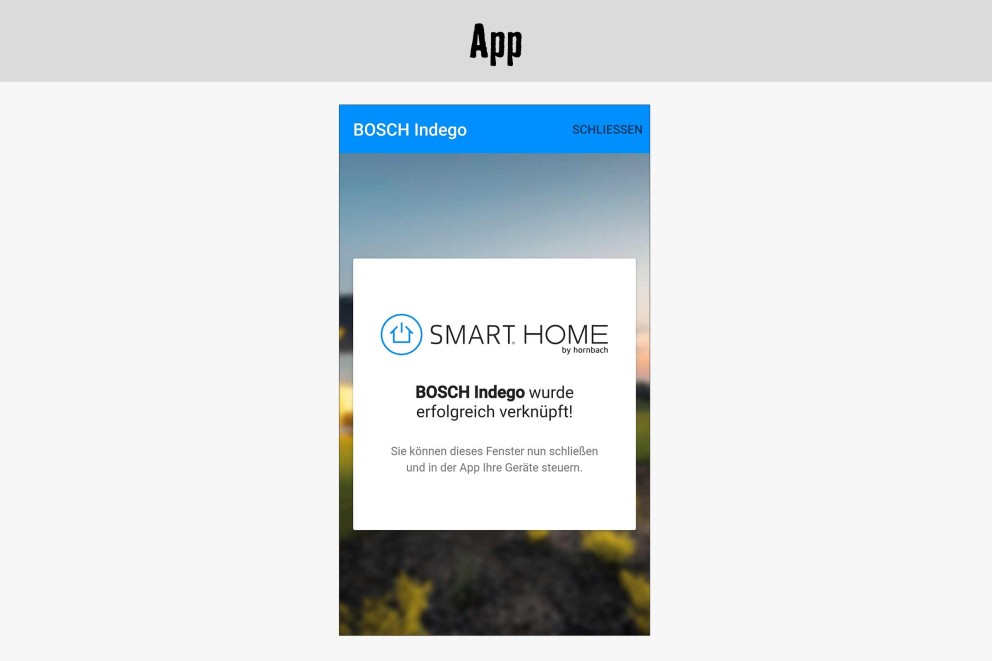 Bosch Indego Connect 6 App Bosch Indego Connect 6 App