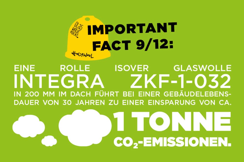 Informations sur les économies d'énergie avec la laine de verre Integra ZKF-1-032 d'Isover