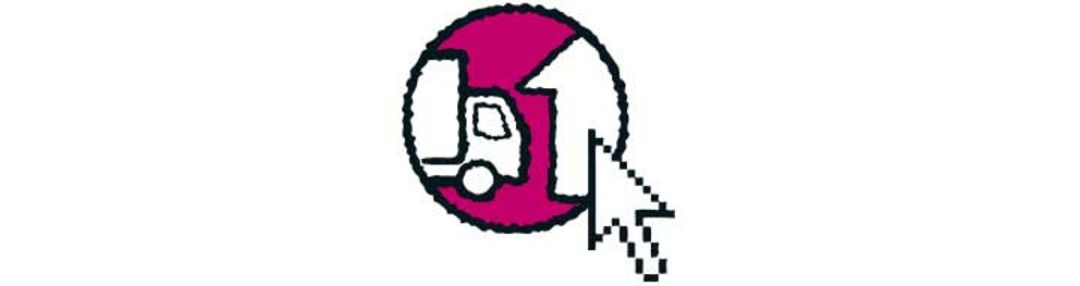 Symbole pour les articles disponibles immédiatement avec un curseur de souris