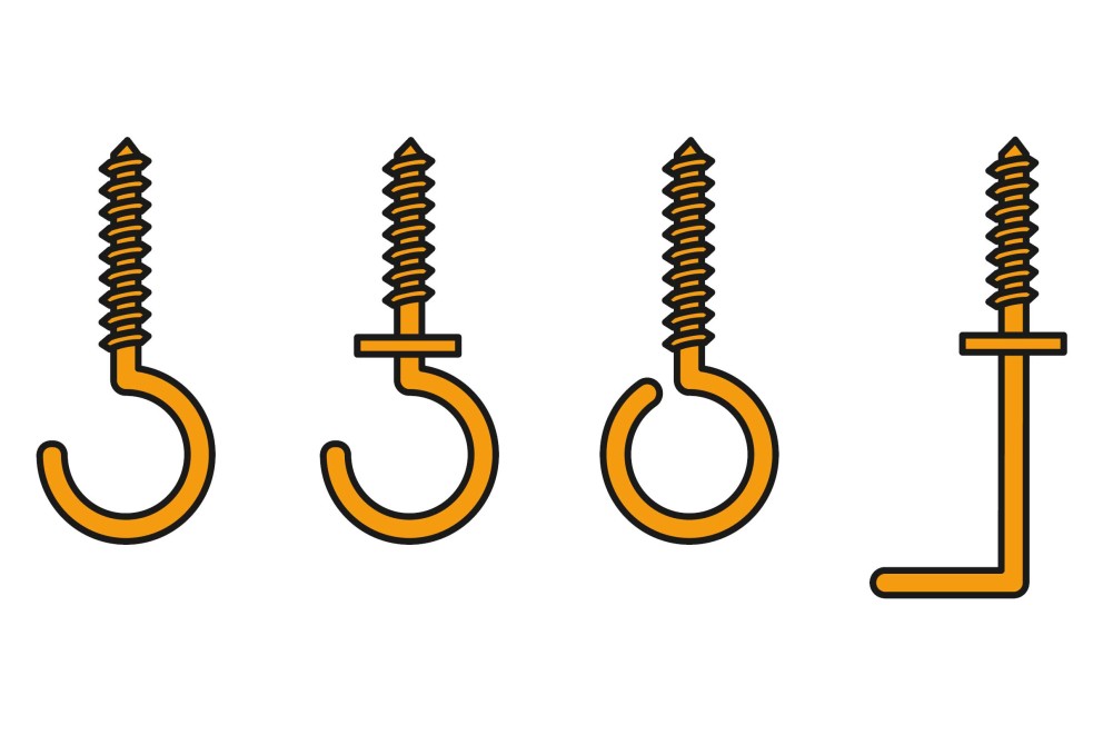 Haken und Ringschrauben Haken und Ringschrauben