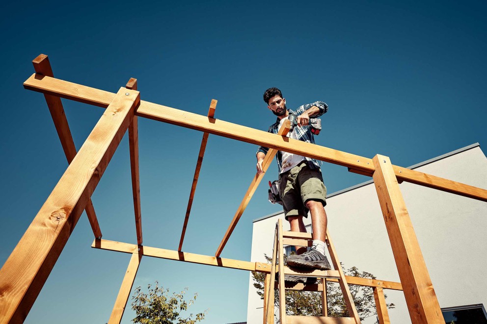 Construire soi-même une couverture de terrasse