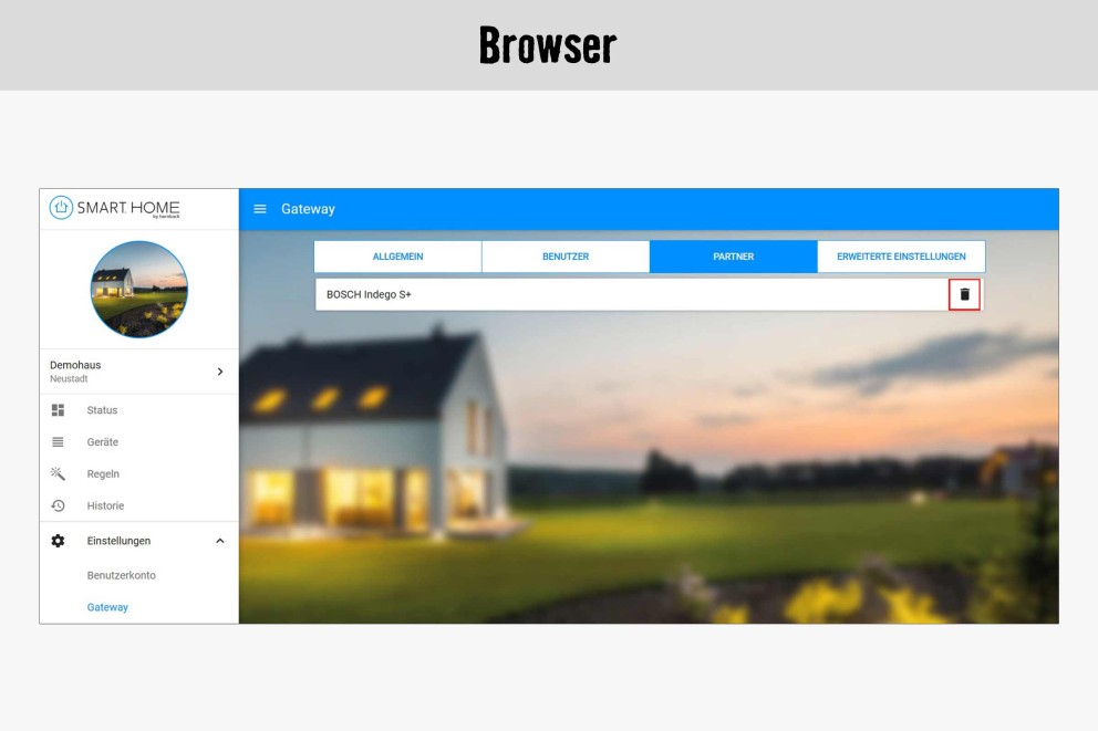 Bosch Indego Connect 8.2 Browser Bosch Indego Connect 8.2 Browser
