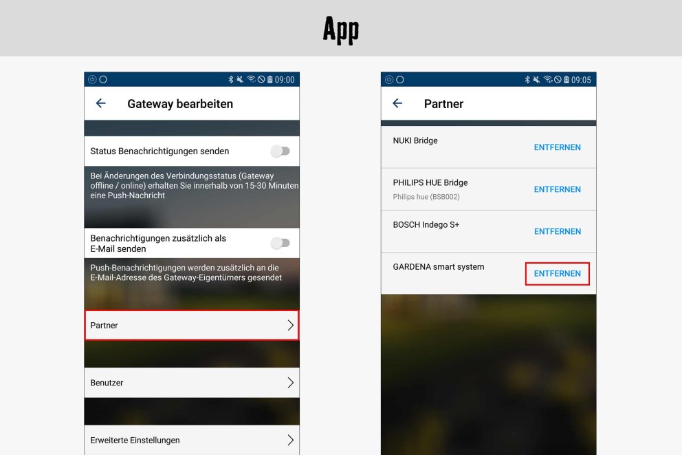 gardena sileno verknuepfen 7 app gardena sileno verknuepfen 7 app