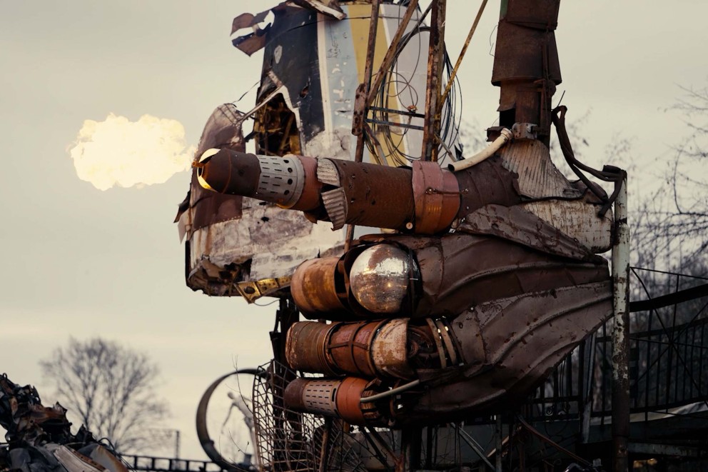 
				Eine fertige Skulptur von Odo Rumpf.

			